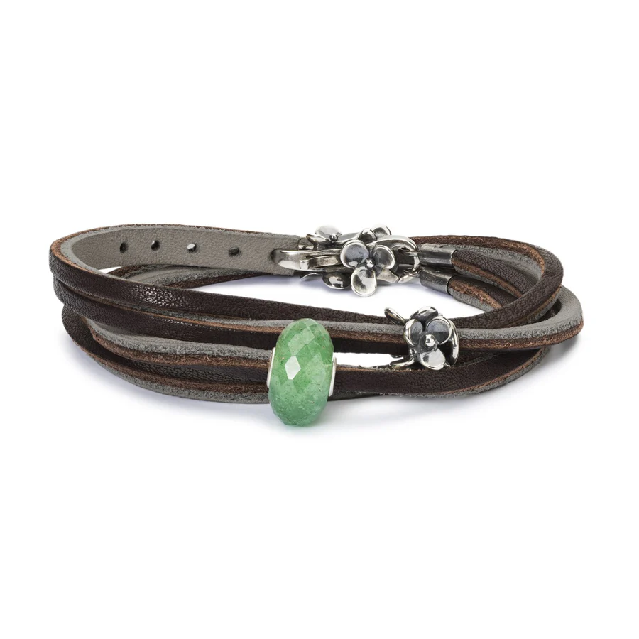 BRACCIALE CUOIO MARRONE - immagine 6