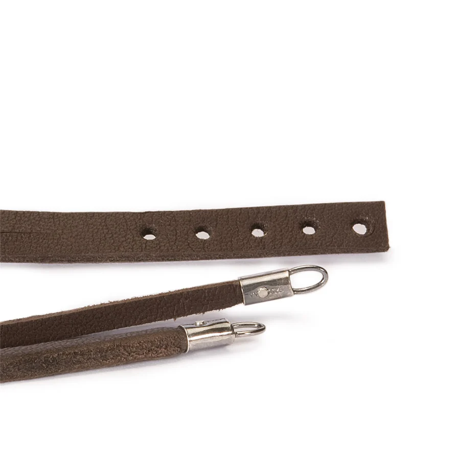 BRACCIALE CUOIO MARRONE - immagine 2