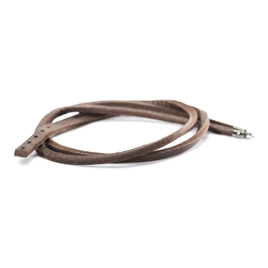 BRACCIALE CUOIO MARRONE
