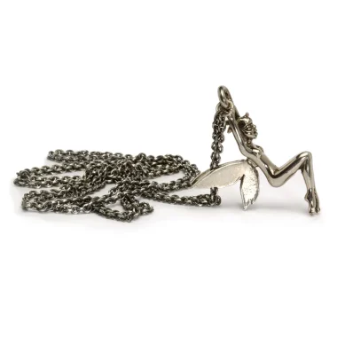 COLLANA D’ARGENTO CON FOLLETTO