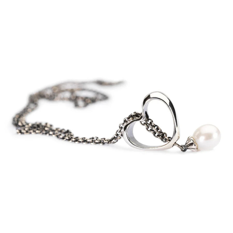 COLLANA D'ARGENTO CON PERLA - immagine 5