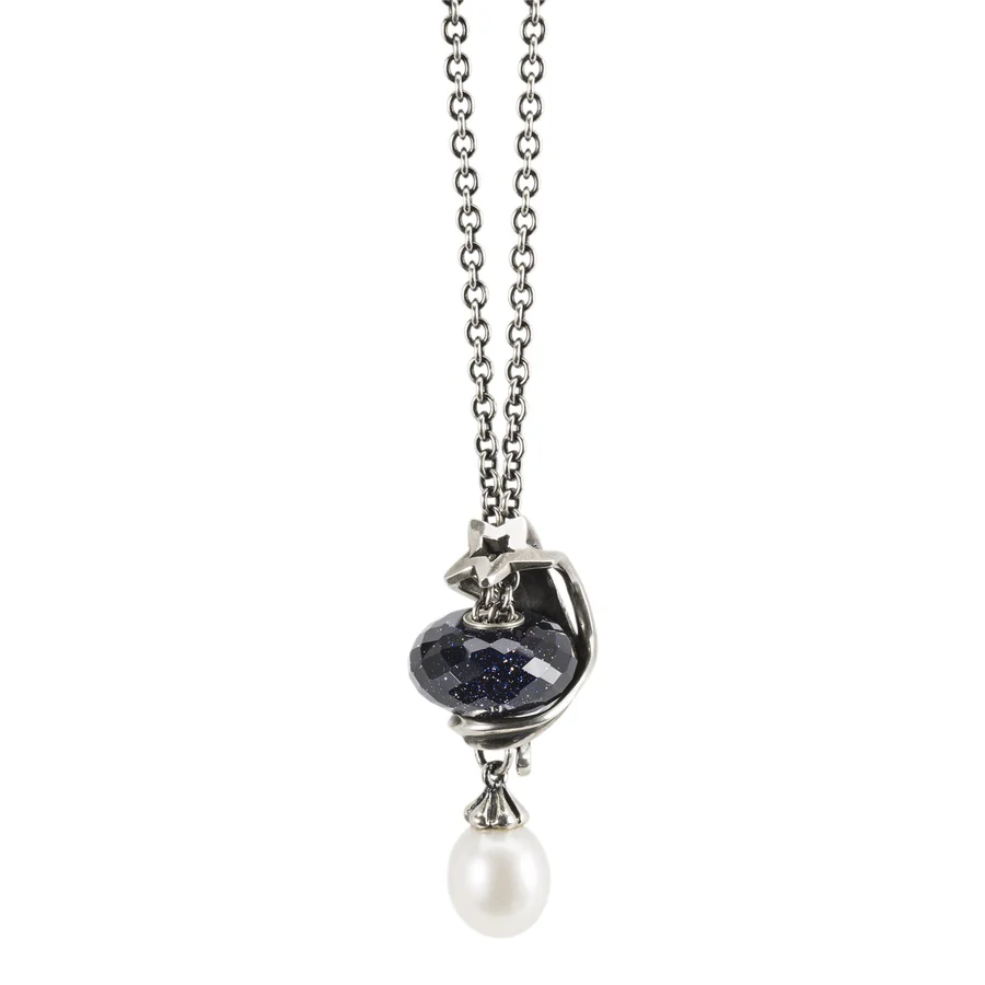 COLLANA D'ARGENTO CON PERLA - immagine 2